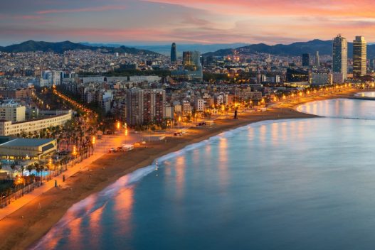 Barcelona strand